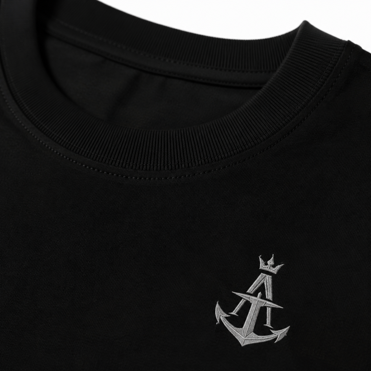 The Sea Knows Oversized Black T-Shirt | Premium Cotton Graphic Tee
