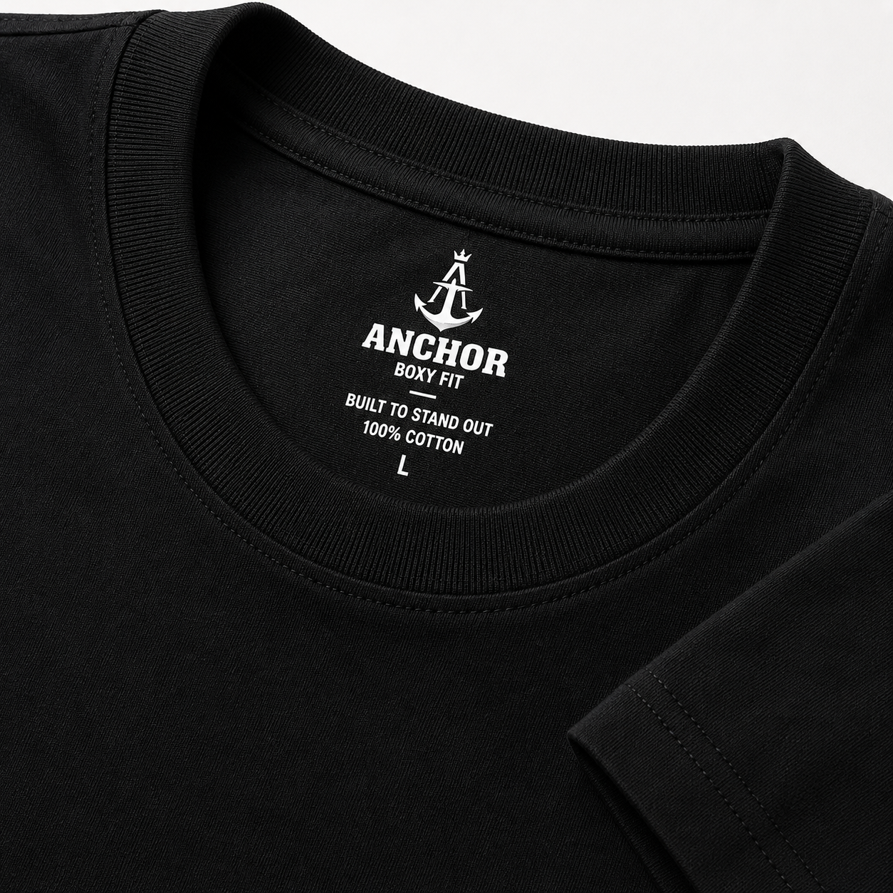 The Sea Knows — Premium Boxy Fit T-Shirt | Black