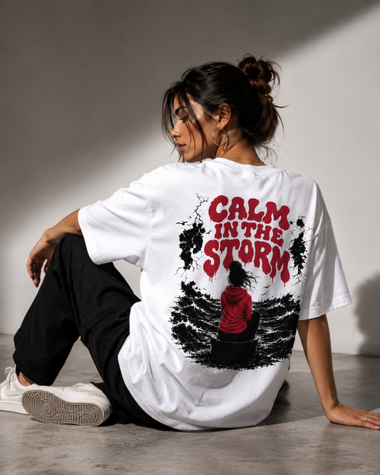 Anchor Premium Box Fit Tee – Calm in the Storm