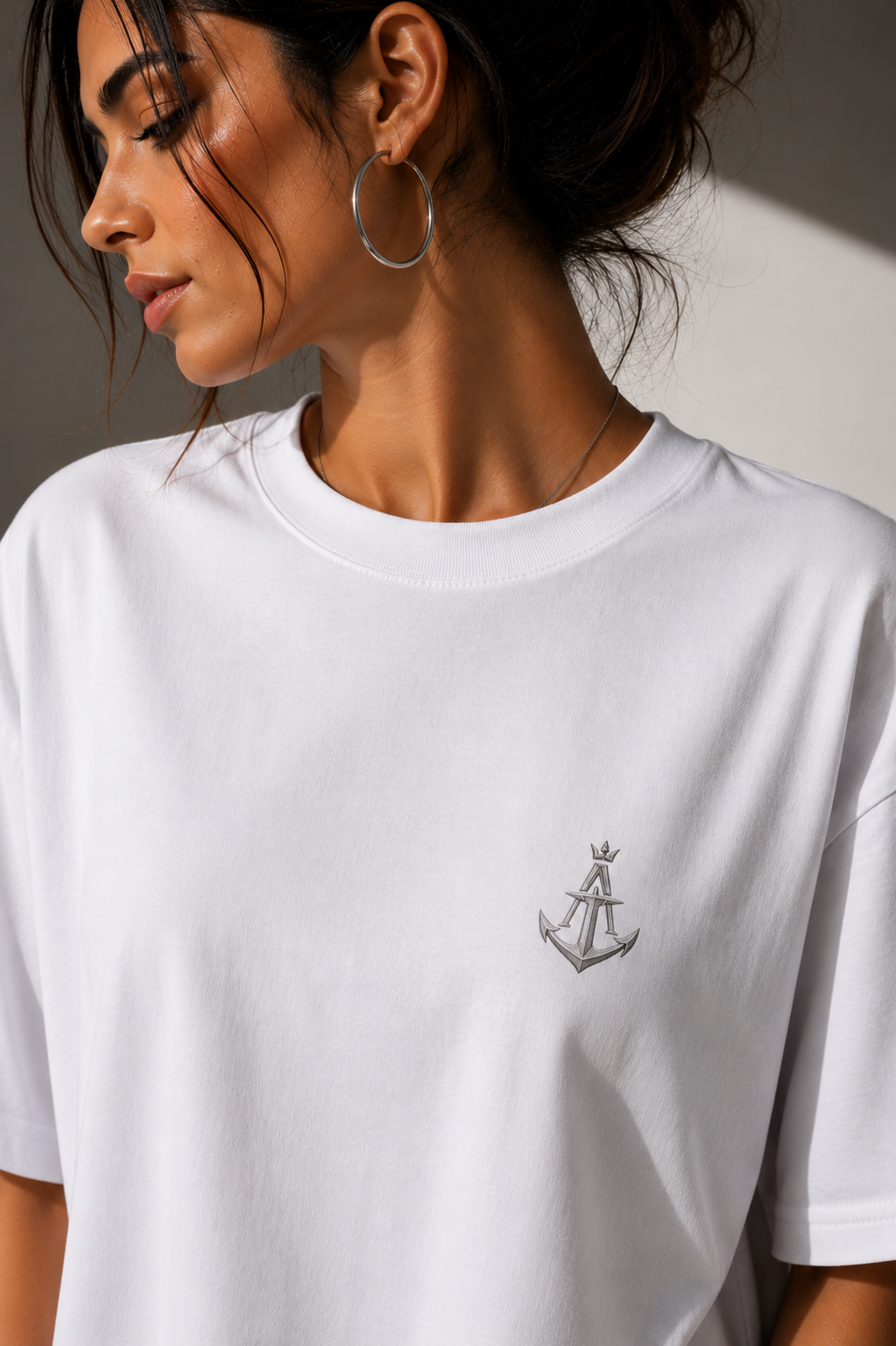 Anchor Essential Base Tee | Premium Box Fit Cotton T-Shirt